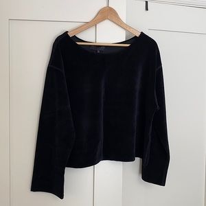 Kendall and Kylie velvet sweatshirt